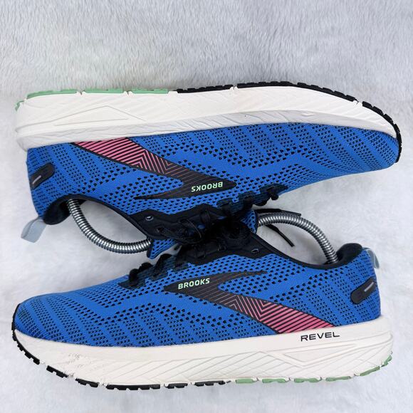 Brooks Revel 6 Mens Running Shoes Blue Black Size 9.5 D Athletic Sneaker main image 10